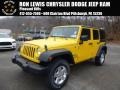 2015 Baja Yellow Jeep Wrangler Unlimited Sport S 4x4  photo #1