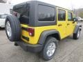 2015 Baja Yellow Jeep Wrangler Unlimited Sport S 4x4  photo #6