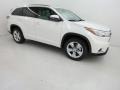 2015 Blizzard Pearl White Toyota Highlander Limited  photo #4