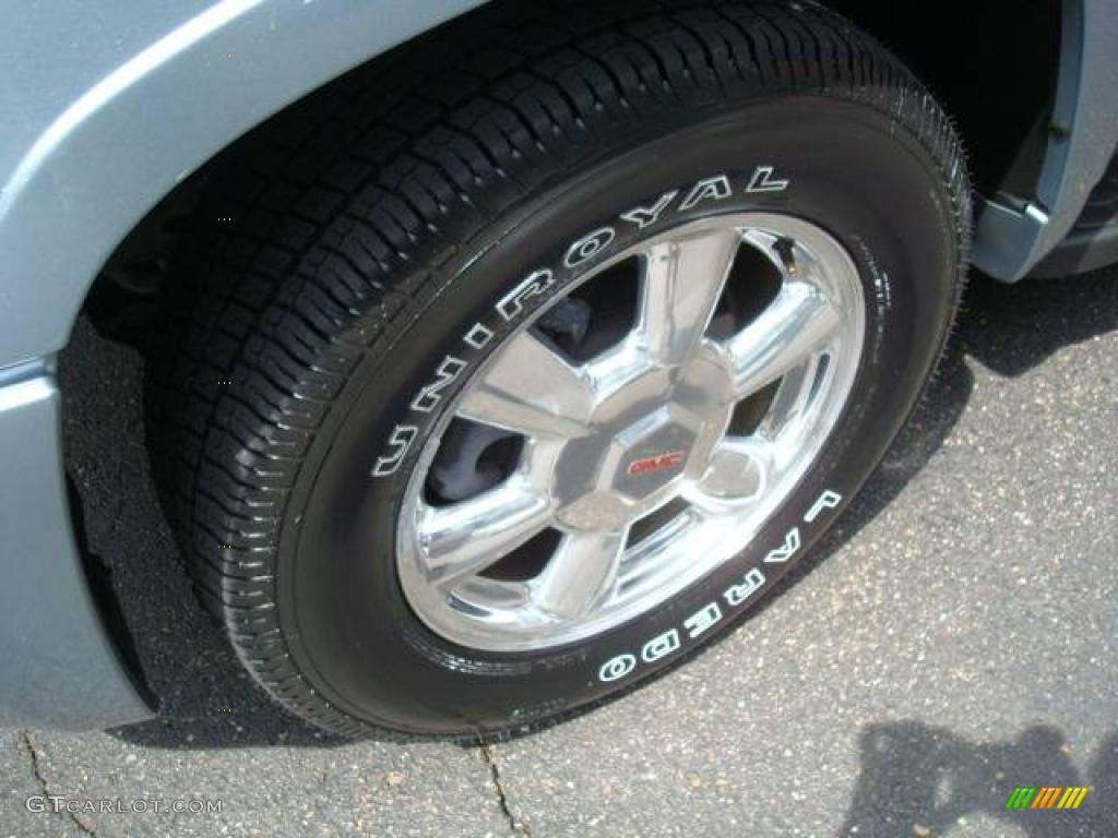 2006 Envoy SLE 4x4 - Silver Blue Metallic / Light Gray photo #9