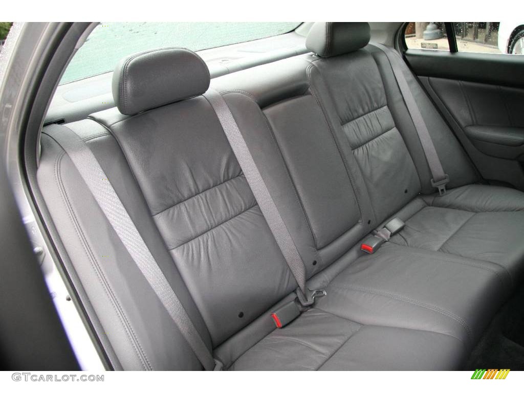 2006 Accord EX-L V6 Sedan - Alabaster Silver Metallic / Gray photo #13