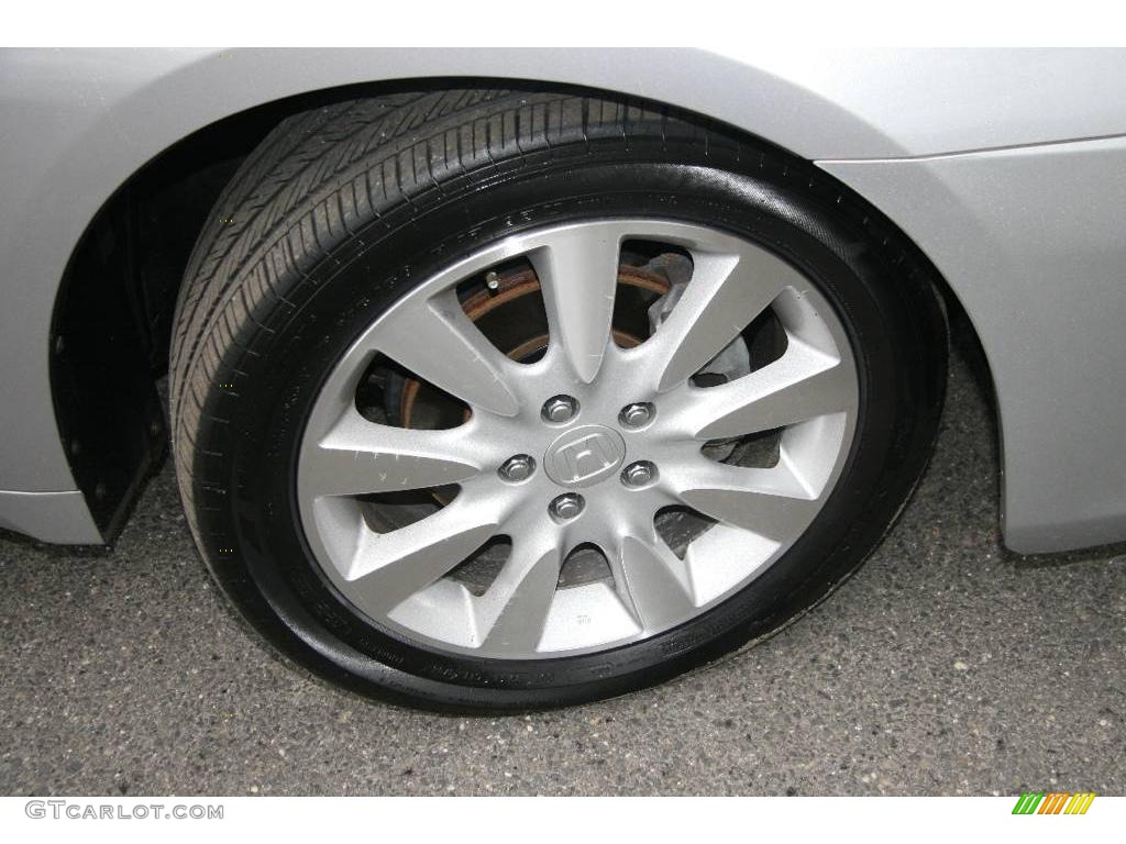 2006 Accord EX-L V6 Sedan - Alabaster Silver Metallic / Gray photo #21