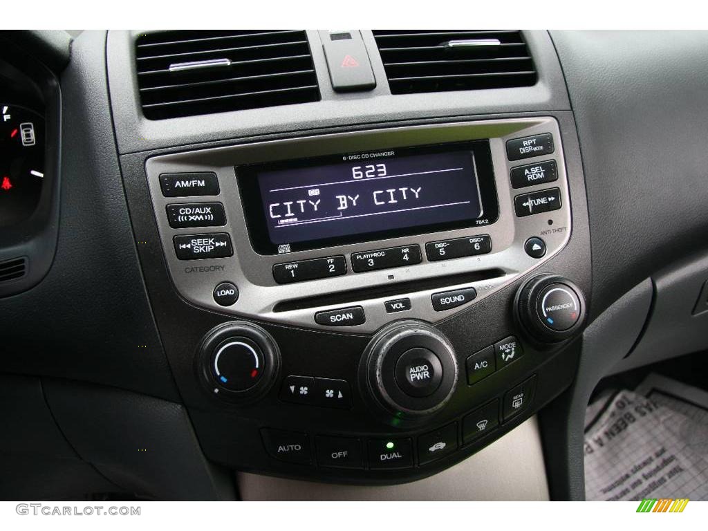 2006 Accord EX-L V6 Sedan - Alabaster Silver Metallic / Gray photo #23