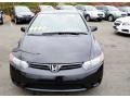 2008 Nighthawk Black Pearl Honda Civic LX Coupe  photo #2