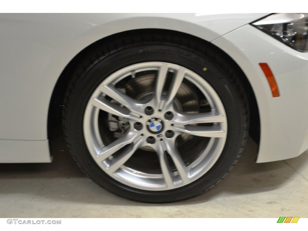 2015 3 Series 328d Sedan - Alpine White / Black photo #3
