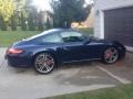 2011 Dark Blue Metallic Porsche 911 Carrera 4S Coupe  photo #3