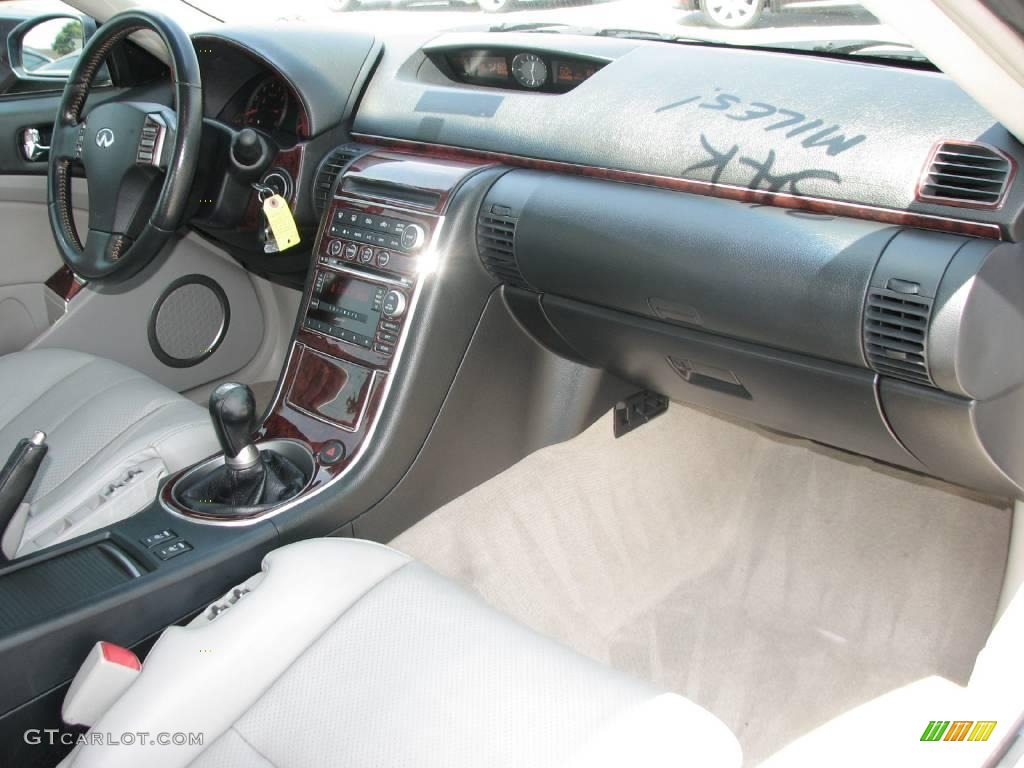 2005 G 35 Coupe - Lakeshore Slate Blue / Wheat photo #12