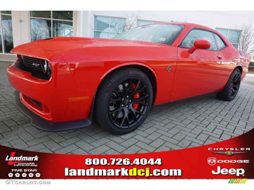 2015 Challenger SRT Hellcat - TorRed / Black photo #1