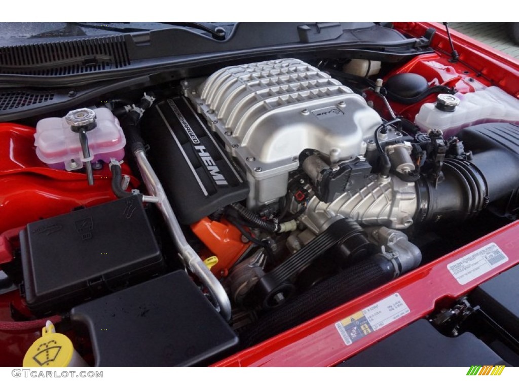 2015 Dodge Challenger SRT Hellcat 6.2 Liter SRT Hellcat HEMI Supercharged OHV 16-Valve VVT V8 Engine Photo #99932232
