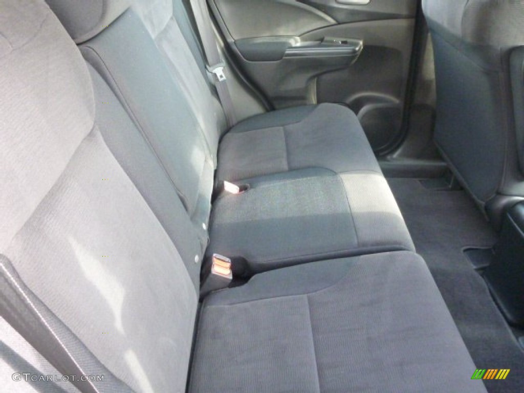 2013 CR-V LX AWD - Urban Titanium Metallic / Black photo #8