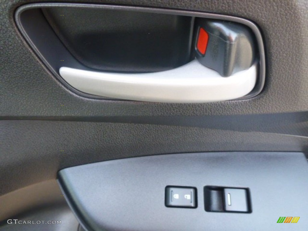 2013 CR-V LX AWD - Urban Titanium Metallic / Black photo #9
