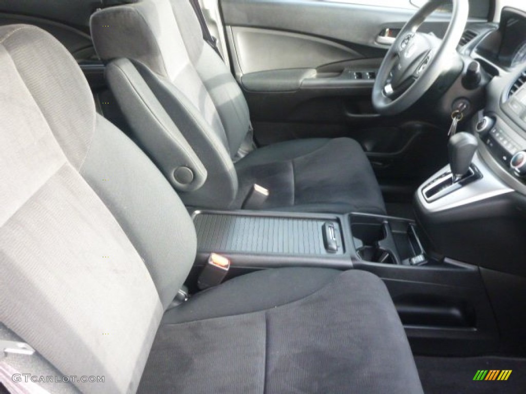 2013 CR-V LX AWD - Urban Titanium Metallic / Black photo #11
