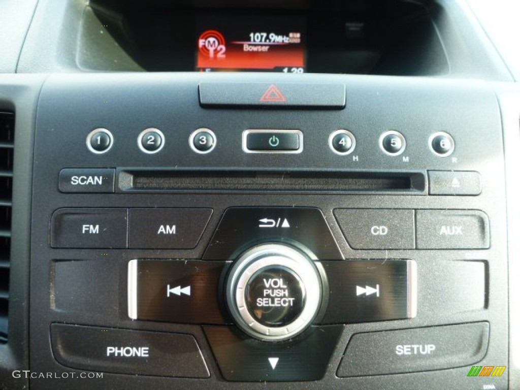2013 CR-V LX AWD - Urban Titanium Metallic / Black photo #22