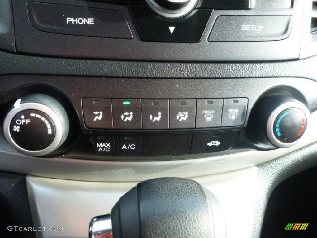 2013 CR-V LX AWD - Urban Titanium Metallic / Black photo #23