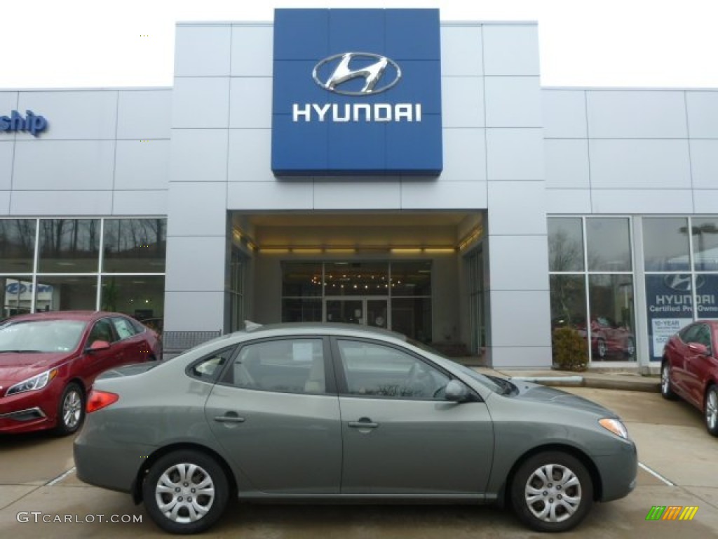 2010 Elantra GLS - Natural Khaki / Beige photo #1