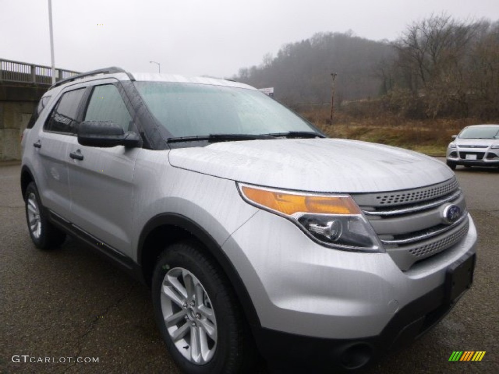 2015 Explorer 4WD - Ingot Silver / Medium Light Stone photo #2