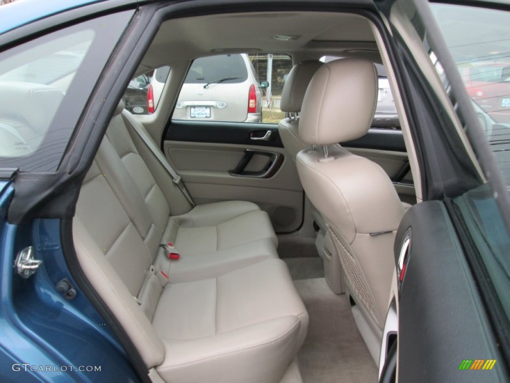 2008 Subaru Legacy 2.5i Limited Sedan Rear Seat Photo #99933255