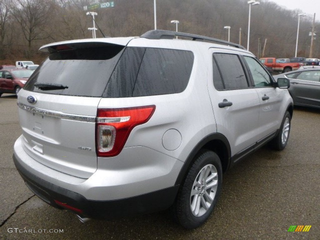 2015 Explorer 4WD - Ingot Silver / Medium Light Stone photo #8