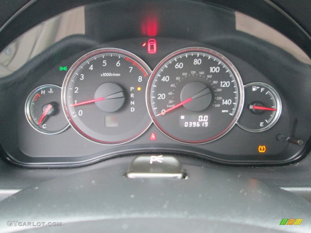 2008 Subaru Legacy 2.5i Limited Sedan Gauges Photo #99933483