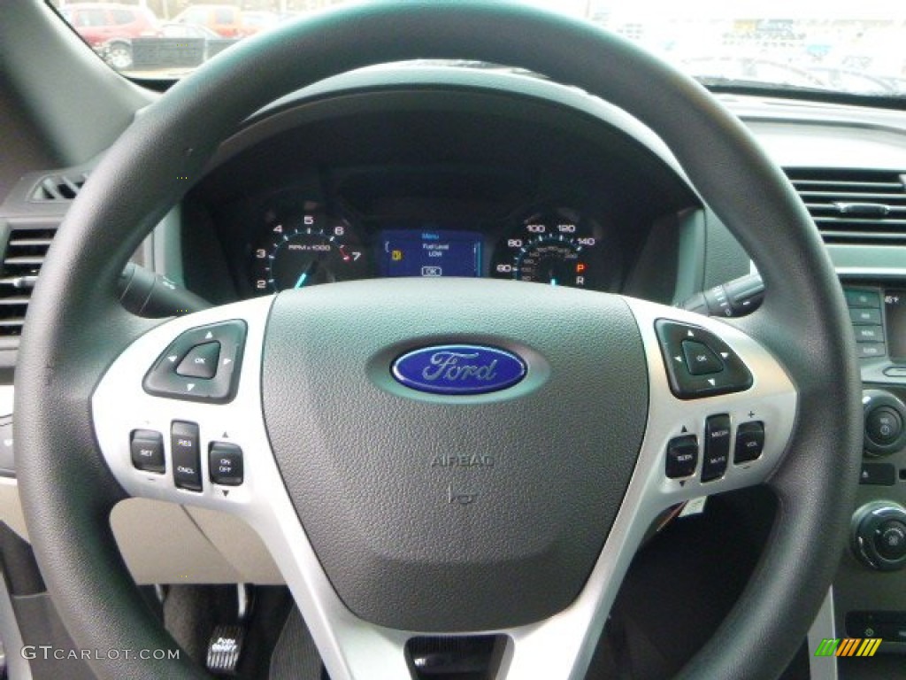 2015 Explorer 4WD - Ingot Silver / Medium Light Stone photo #20