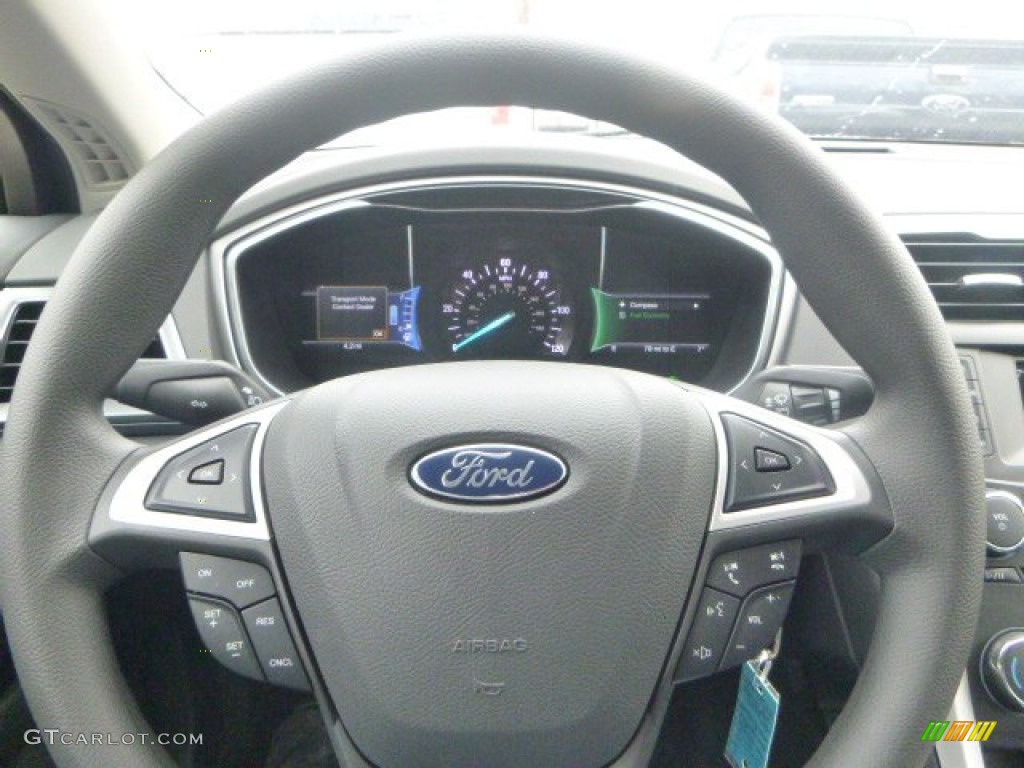 2015 Fusion Hybrid SE - Tectonic Silver Metallic / Dune photo #18