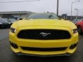 2015 Triple Yellow Tricoat Ford Mustang EcoBoost Premium Coupe  photo #3