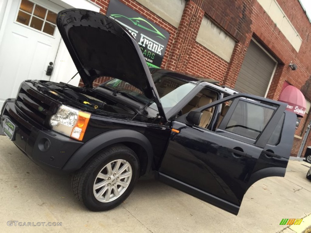 2008 LR3 V8 SE - Buckingham Blue Metallic / Alpaca Beige photo #35