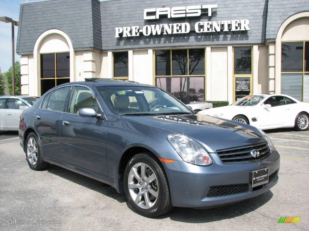 Lakeshore Slate Blue Metallic Infiniti G