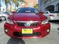 2012 Matador Red Mica Lexus CT 200h Hybrid Premium  photo #6