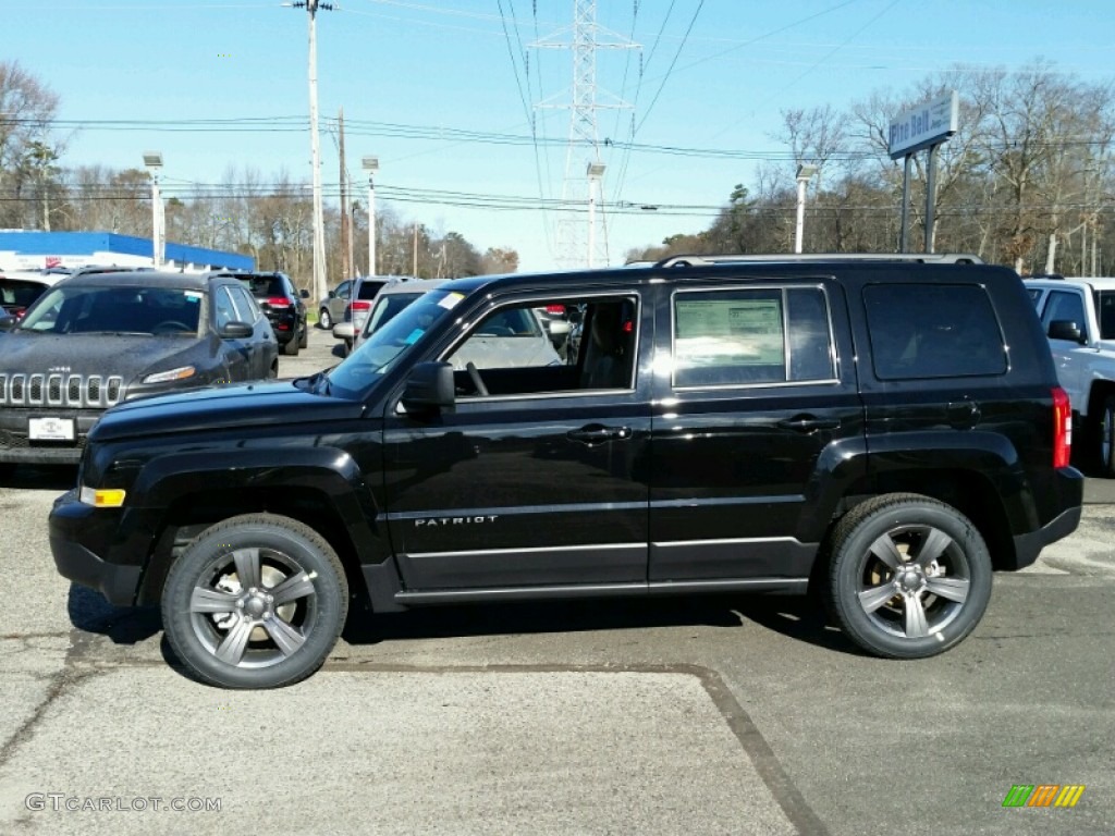 Black 2015 Jeep Patriot High Altitude 4x4 Exterior Photo #99935544