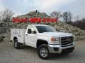 Summit White - Sierra 2500HD Regular Cab 4x4 Utility Truck Photo No. 1