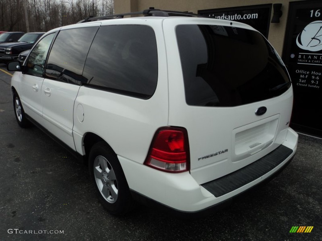 2004 Freestar SES - Vibrant White / Flint Grey photo #2