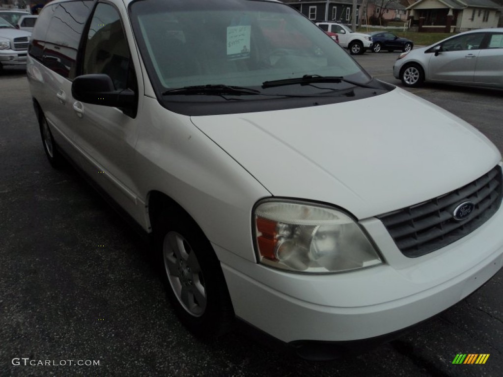 2004 Freestar SES - Vibrant White / Flint Grey photo #4