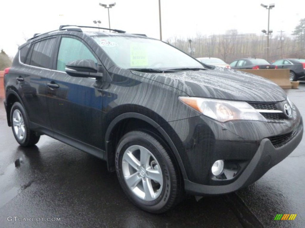 Black 2014 Toyota RAV4 XLE AWD Exterior Photo #99936156