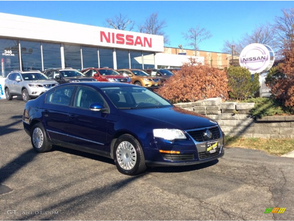 2006 Passat 2.0T Sedan - Shadow Blue / Black photo #1
