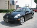 2007 Black Obsidian Infiniti G 35 Coupe  photo #3