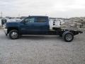 Stone Blue Metallic - Sierra 3500HD SLE Crew Cab 4x4 Dual Rear Wheel Chassis Photo No. 6