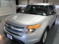 2015 Ingot Silver Ford Explorer XLT  photo #3