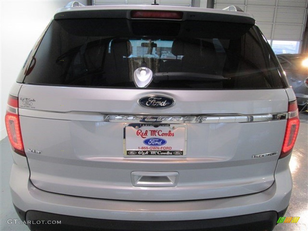 2015 Explorer XLT - Ingot Silver / Charcoal Black photo #5