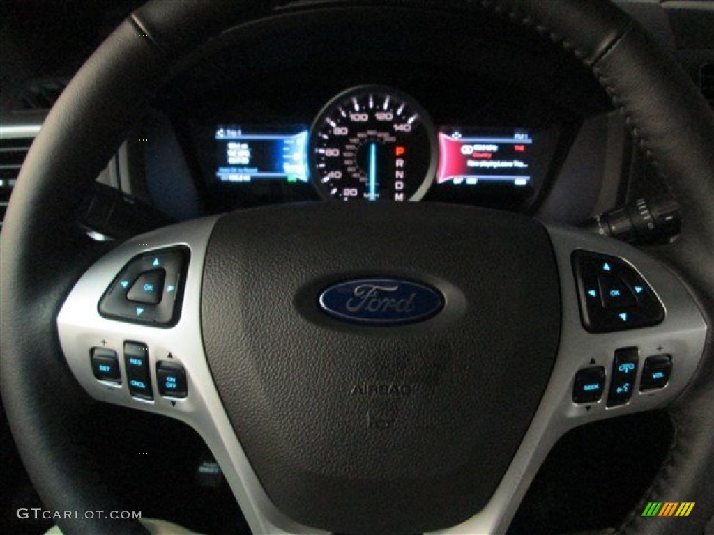 2015 Explorer XLT - Ingot Silver / Charcoal Black photo #25