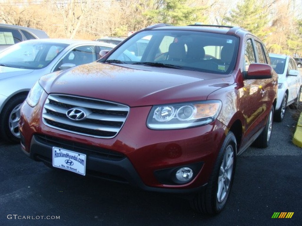 Sierra Red Hyundai Santa Fe