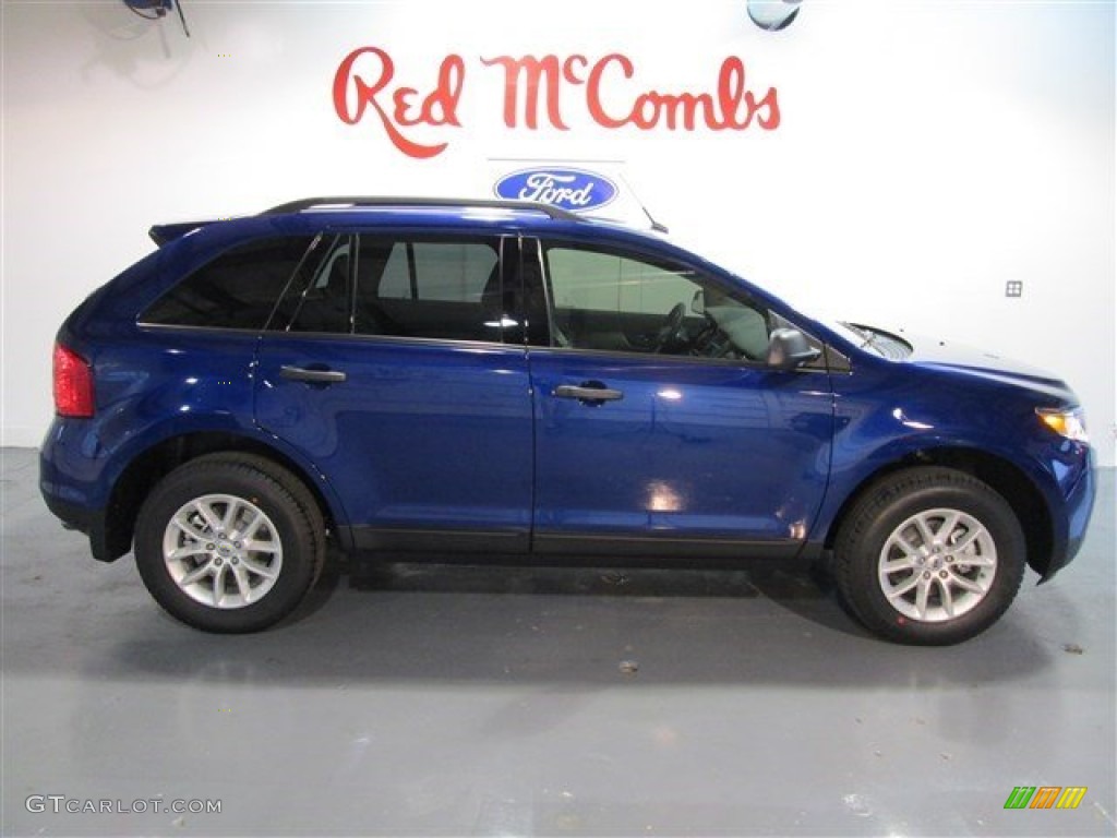 2014 Edge SE - Deep Impact Blue / Medium Light Stone photo #6