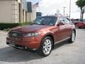 2007 Autumn Copper Metallic Infiniti FX 35 AWD  photo #3