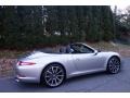 2012 Platinum Silver Metallic Porsche 911 Carrera Cabriolet  photo #6