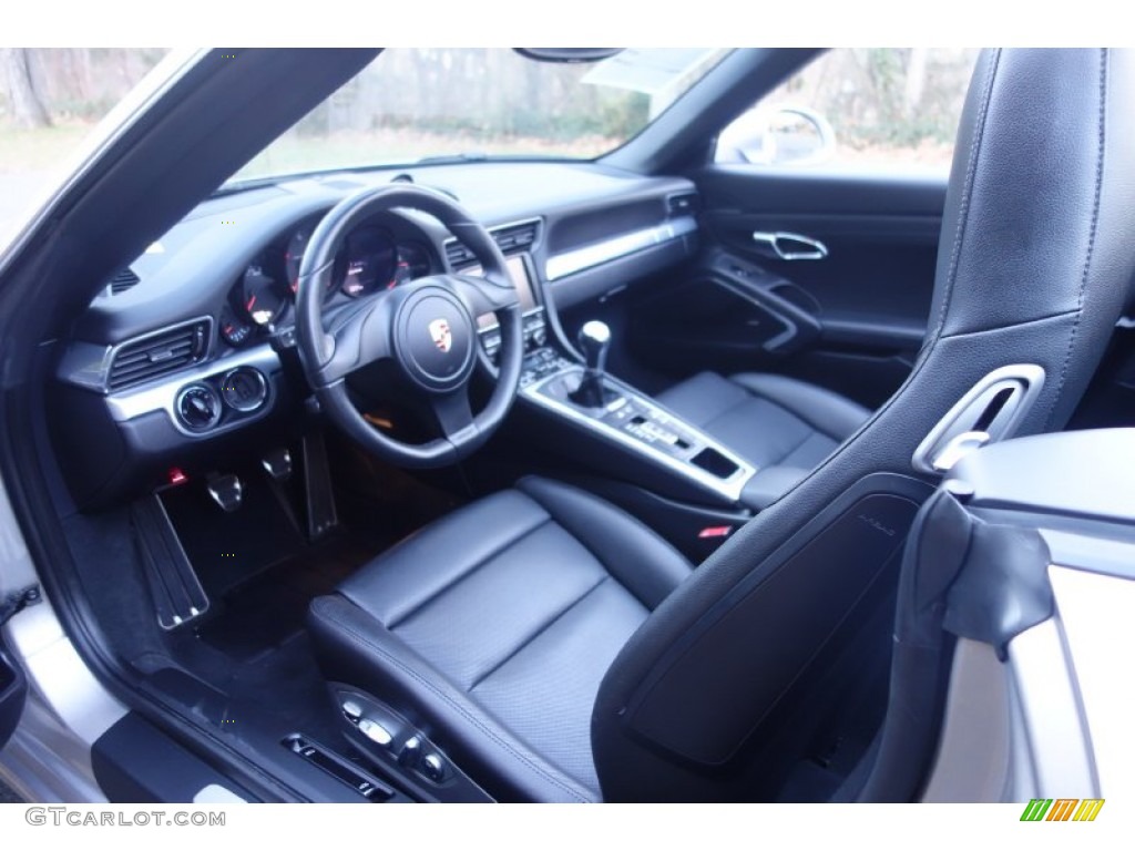 2012 911 Carrera Cabriolet - Platinum Silver Metallic / Black photo #13