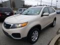 White Sand Beige 2011 Kia Sorento LX V6 AWD Exterior