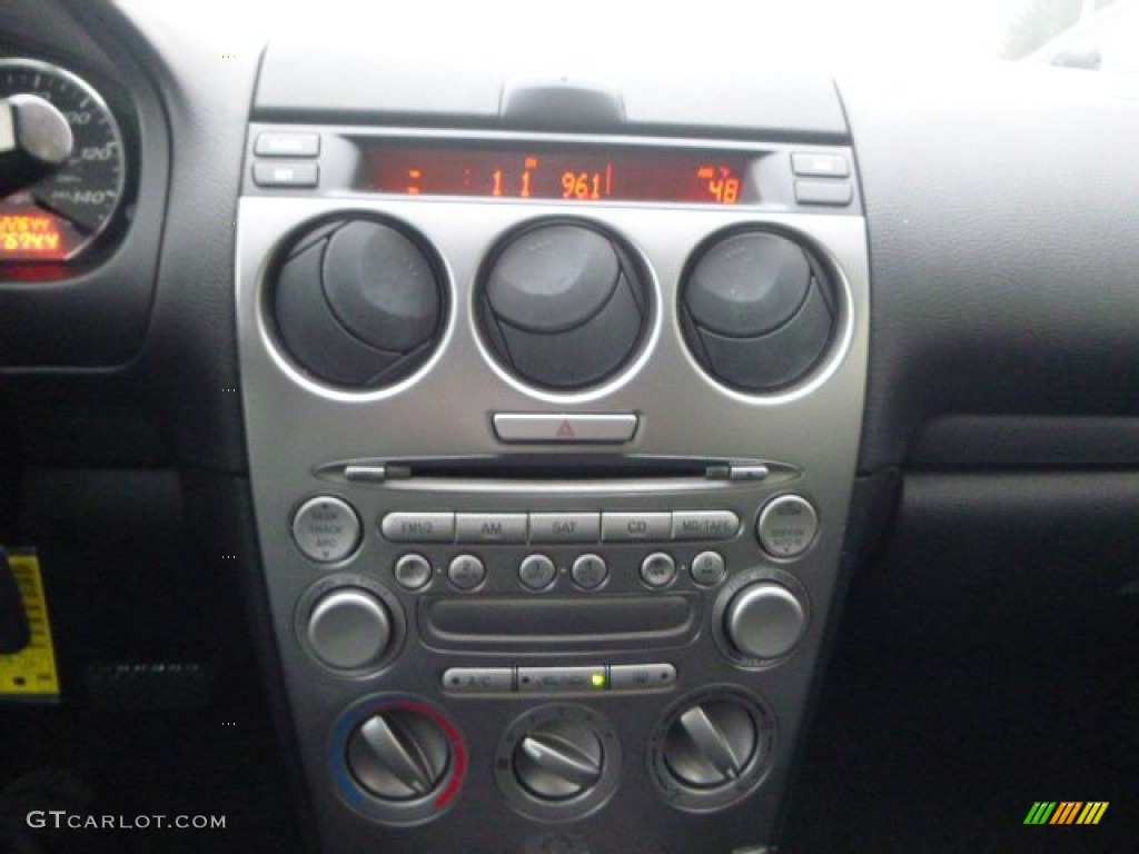 2005 MAZDA6 i Sport Hatchback - Volcanic Red / Black photo #21