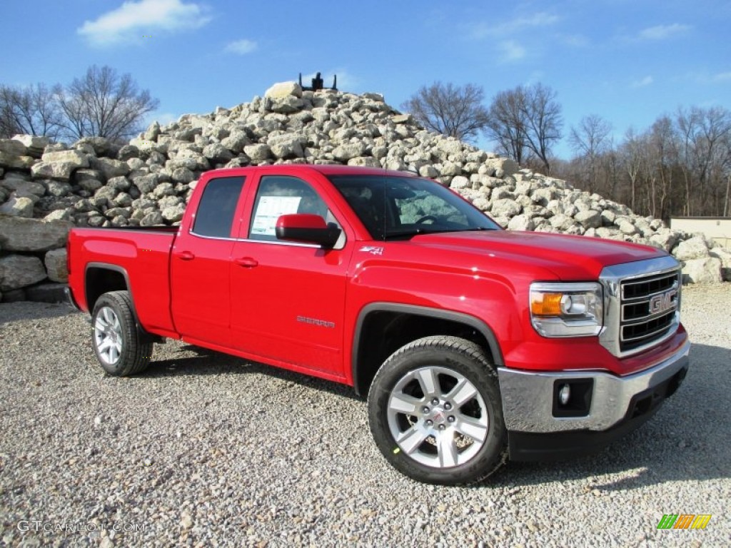 Fire Red GMC Sierra 1500