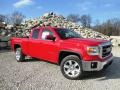 Fire Red - Sierra 1500 SLE Double Cab 4x4 Photo No. 1