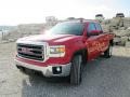 Fire Red - Sierra 1500 SLE Double Cab 4x4 Photo No. 2